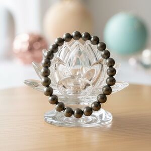 8mm Pyrite Bracelet | Protection • Confidence • Abundance